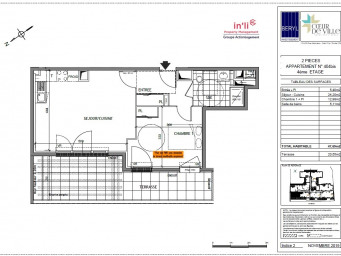 Appartement a louer saint-cyr-l'ecole - 2 pièce(s) - 48.4 m2 - Surfyn