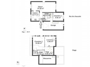 Maison a louer annemasse - 4 pièce(s) - 85.56 m2 - Surfyn