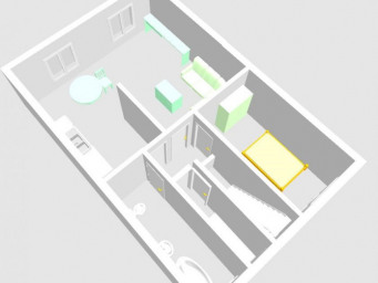 Maison a louer chatillon - 2 pièce(s) - 48 m2 - Surfyn