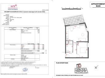 Appartement a louer drancy - 2 pièce(s) - 46.14 m2 - Surfyn