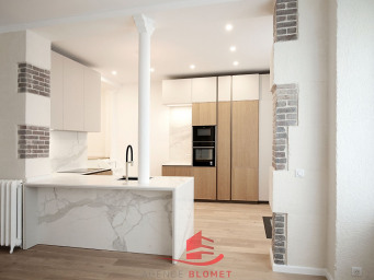 Appartement a louer paris-18e-arrondissement - 3 pièce(s) - 113 m2 - Surfyn