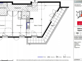 Appartement a louer savigny-le-temple - 3 pièce(s) - 58 m2 - Surfyn