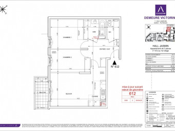 Appartement a louer puteaux - 3 pièce(s) - 70.23 m2 - Surfyn