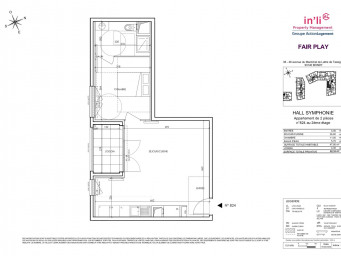 Appartement a louer bondy - 2 pièce(s) - 47.8 m2 - Surfyn