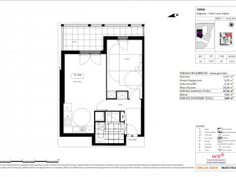 Appartement a louer bagneux - 2 pièce(s) - 47.13 m2 - Surfyn