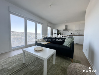 Appartement 3 pièce(s) 57 m²à louer Evry