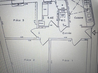 Appartement a louer paris-15e-arrondissement - 3 pièce(s) - 53 m2 - Surfyn