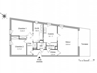 Appartement a louer draveil - 3 pièce(s) - 81.7 m2 - Surfyn