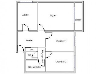 Appartement 235 000 € - 67 m²
