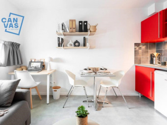 Appartement 1 pièce(s) 18 m²à louer Evry