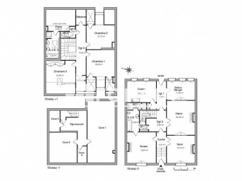 Maison a louer bordeaux - 6 pièce(s) - 182.17 m2 - Surfyn