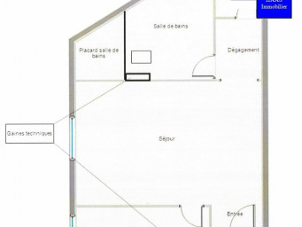 Appartement a louer goussainville - 1 pièce(s) - 27 m2 - Surfyn