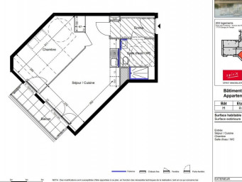 Appartement a louer savigny-le-temple - 2 pièce(s) - 42 m2 - Surfyn