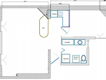 Appartement a louer paris-17e-arrondissement - 2 pièce(s) - 46 m2 - Surfyn