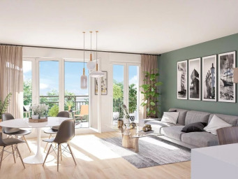Appartement 1 pièce(s) 28 m²à vendre Sarcelles