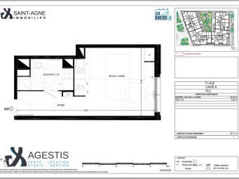 Appartement a louer chambery - 1 pièce(s) - 29.11 m2 - Surfyn