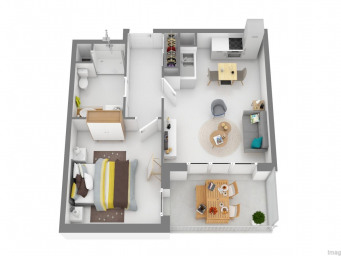 Appartement a louer arles - 2 pièce(s) - 42 m2 - Surfyn