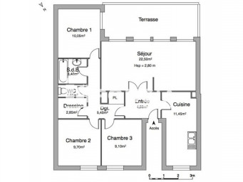 Appartement a louer marseille-10e-arrondissement - 4 pièce(s) - 80.7 m2 - Surfyn