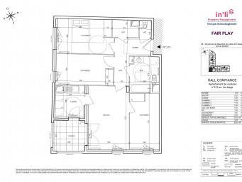 Appartement a louer bondy - 4 pièce(s) - 76.1 m2 - Surfyn