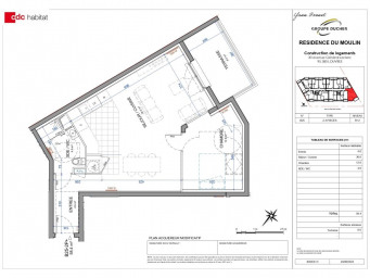 Appartement a louer louvres - 2 pièce(s) - 58 m2 - Surfyn