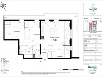 Appartement a louer ris-orangis - 4 pièce(s) - 76.1 m2 - Surfyn