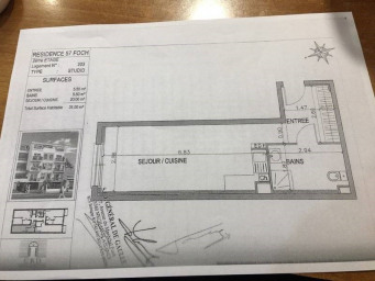 Appartement a louer neuilly-plaisance - 1 pièce(s) - 31 m2 - Surfyn