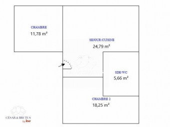 Appartement 218 000 € - 60 m²
