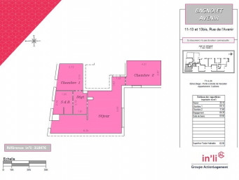 Appartement a louer bagnolet - 3 pièce(s) - 60.9 m2 - Surfyn