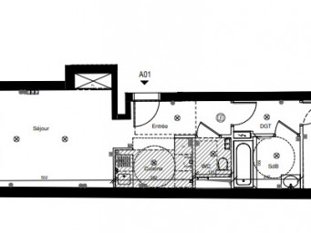 Appartement a louer suresnes - 2 pièce(s) - 50 m2 - Surfyn