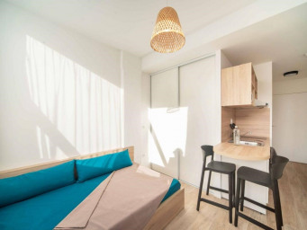 Appartement 1 pièce(s) 17 m²à louer Tours