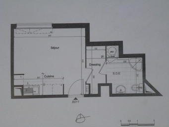 Appartement a louer saint-gratien - 1 pièce(s) - 26.65 m2 - Surfyn