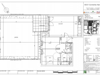 Appartement a louer cormeilles-en-parisis - 3 pièce(s) - 64 m2 - Surfyn
