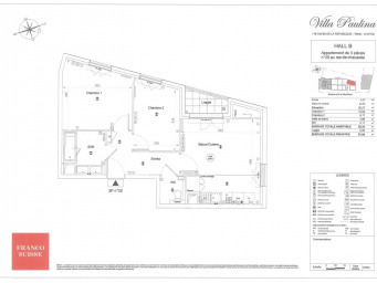Appartement a louer chatou - 3 pièce(s) - 55.3 m2 - Surfyn