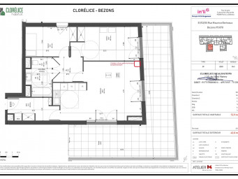 Appartement a louer bezons - 3 pièce(s) - 72.8 m2 - Surfyn