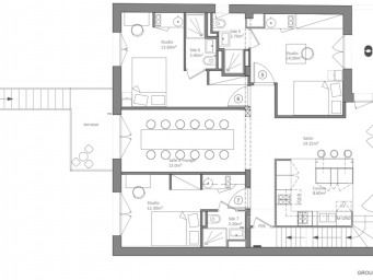 Appartement a louer romainville - 1 pièce(s) - 17 m2 - Surfyn