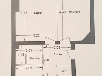Appartement a louer paris-12e-arrondissement - 2 pièce(s) - 36 m2 - Surfyn
