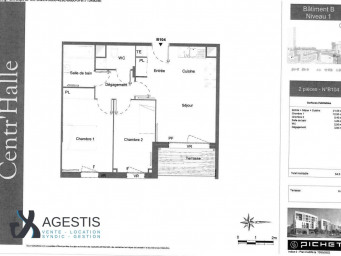 Appartement a louer clichy-sous-bois - 3 pièce(s) - 54 m2 - Surfyn
