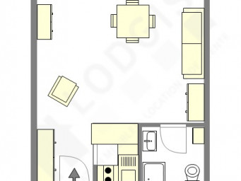Appartement a louer paris-11e-arrondissement - 1 pièce(s) - 21 m2 - Surfyn