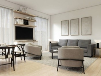 Appartement 2 pièce(s) 46 m²à vendre Argenteuil