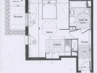Appartement a louer sarcelles - 1 pièce(s) - 34.92 m2 - Surfyn