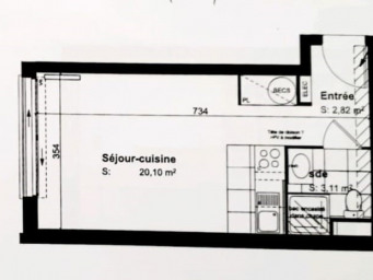 Appartement a louer suresnes - 1 pièce(s) - 26.03 m2 - Surfyn