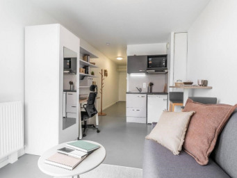 Appartement 1 pièce(s) 18 m²à louer Begles