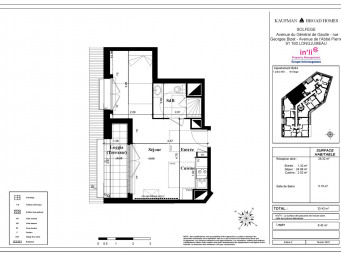 Appartement a louer longjumeau - 1 pièce(s) - 33.42 m2 - Surfyn
