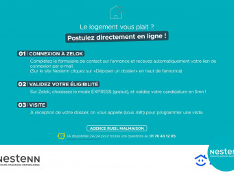 Appartement a louer rueil-malmaison - 3 pièce(s) - 66.88 m2 - Surfyn