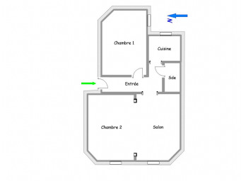 Appartement a louer issy-les-moulineaux - 2 pièce(s) - 44 m2 - Surfyn