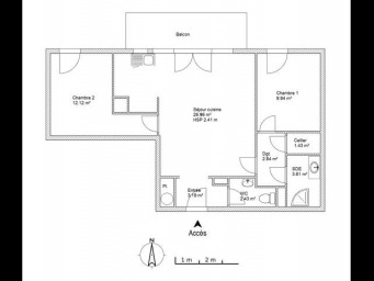 Appartement a louer louvres - 3 pièce(s) - 62.5 m2 - Surfyn