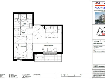 Appartement a louer villemomble - 2 pièce(s) - 42.6 m2 - Surfyn