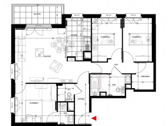 Appartement a louer fontenay-aux-roses - 4 pièce(s) - 82 m2 - Surfyn