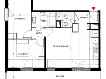 Appartement a louer domont - 3 pièce(s) - 68 m2 - Surfyn