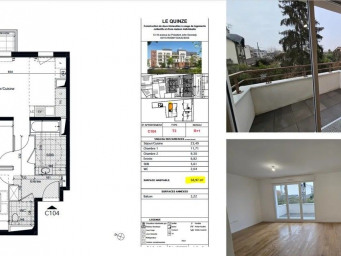 Appartement a louer rosny-sous-bois - 3 pièce(s) - 59 m2 - Surfyn